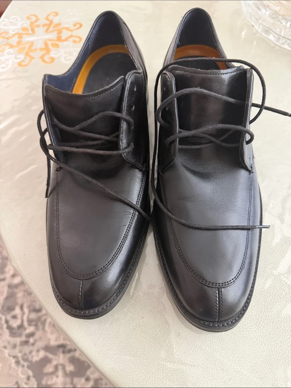 Cole Haan Black Leather Chukka Boots
